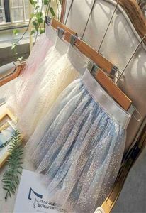 Kızlar Yıldızlı Etekler Prenses Mesh Tutu Yaz Fantezi Snowflake Çocuklar Piled Pettskirt bebek puf etek partisi Falda Tül 210724612724