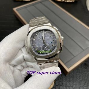 SPP Factory Mens Watch 5990 기계식 CH 28-520 C FUS 이동 직경은 40.5mm 스테인리스 스틸 케이스 Sapphire Crystal Glass Waterproof입니다.