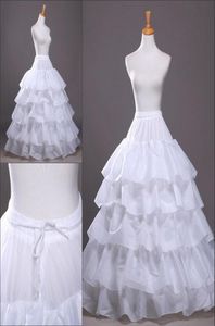 In stock Four Hoops Five Layers Petticoats Slip Bridal Crinoline For Ball Gowns QuinceaneraWeddingProm Dresses CPA2102884214