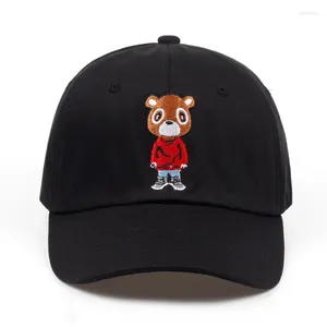 Ball Caps Est Bear Dad Hat Lovely Baseball Cap Summer For Men Women Snapback Unisex Exclusive Release Hip Hop Kanye West Ye