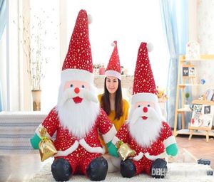 2019 New 20cm-130cmサンタクロース人形Santa Santa Plush Toy Doll Creative Christmas Gift for Children5717398