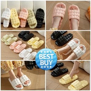 Frete grátis chinelos para casa sapatos slide quarto banheiro quente pelúcia vivendo softy vestindo chinelos ventilar mulheres homens branco amarelo preto