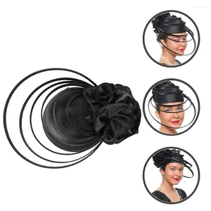 Bandanas Cocktail Party Hat Fascinator Headwear Women Headband Wedding Tiara Bride Hair Accessory Tea Charmig huvudbonad