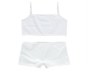 Set di reggiseni da allenamento a 2 set per ragazze Set di biancheria intima per adolescenti Intimo di cotone per ragazze Reggiseno per 814 anni 8867996