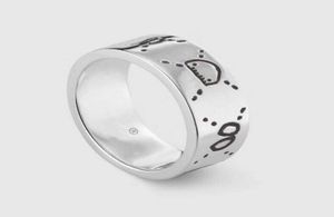 Mode 925 Sterling Silber Schädel Ringe Moissanit Anelli Bague für Männer und Frauen Party Versprechen Schmuck Liebhaber Geschenk mit Box 52337117