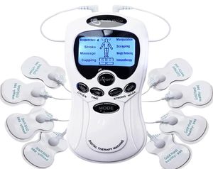 Electric Massagers 8 Models herald Tens Muscle Stimulator Ems Acupuncture Body Massage Digital Therapy Machine Electrostimulator2837044