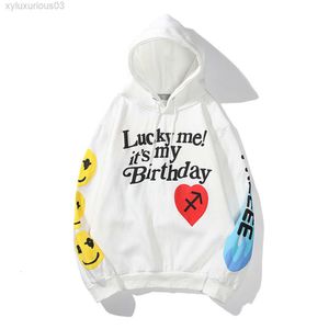 Mens Hoodies Moletons Designer Hoodie Lucky Me I See Ghost High Fashion Moletom Manga Longa Hip Hop Street Style Pulloverdrl0