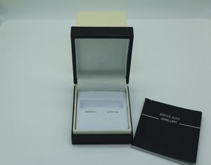 Black Cuff Links Pen Box med serviceguide Bokklassisk stil har en manual för perfekt present2795127