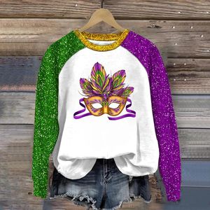 Women's T Shirts Print Round Neck Long Sleeve Hoodies Teen Girls Simple Dog Mom Sweatshirt Women Comfy Set Christmas Pullover