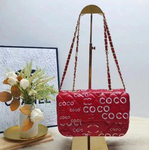 Fashion Ringer Bag Large Capacity Crossbody Bags Classic Double Letter Chain Women Small Square Bag PU Luxury Designer One Shoulder Bags Handbag Purse