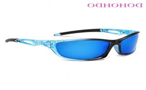 DOHOHDO Transparent Frame Polarized Sunglasses Men Brand Design Car Driving Sun Glasses Male Night Vision Fishing Goggles UV4009189204