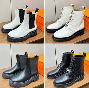 Scarpe firmate Harrow Stivaletti Donna kelly Stivali da moto in pelle di lusso moda di alta qualità Platform Funk Boots Taglia 35-40