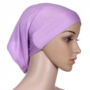 WholeColorful Donne Sotto La Sciarpa Tubo Cofano Cap Osso Islamico Copricapo Hijab 32008942737