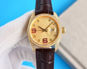 2024 novo relógio feminino equipamento Datejust equipado com NH05 automáticoJapão com vidro safira de aço inoxidável 316L de reparo zero e diâmetro de 32m.