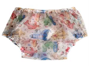 Nxy Baby Diapers Adult Bay Snap on Reusable Washable Waterproof Incontinent Underpants Cover Up Pvc Plastic Pants for Abdl Lover 28997613