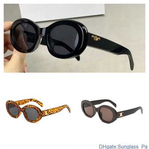 Fashion Luxury Designer Sunglasses CEL 40248 Brand Mens and Womens Small Squeezed Frame Oval Glasses Premium UV 400 Polarized Sun glasses with box 3QRA