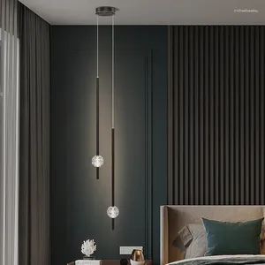 Hängslampor svart lampa geometriska ljus ledda fixturer bostad stor modern glas deco maison