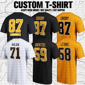 Custom Rust USA Hockey Club Fans Branded T-Shirt Tees