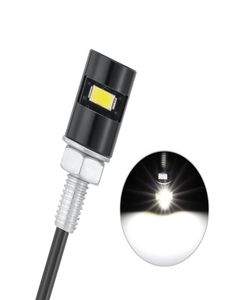 10 pezzi luci targa a LED per moto diurne SMD 5630 numero di coda anteriore per auto auto lampadine lampadine styling bullone a vite bianco4968086