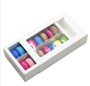 Macaron Box Cake Boxes Home Supplies Paper Chocolate Boxes Biscuit Muffin Box Bakeware Packaging Holiday Present Box7346397