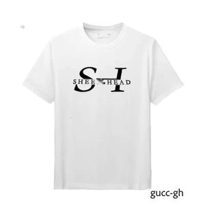 Мужские футболки All Saint Man Fashion ALL SAINTS Sheep Head Дизайнерская футболка Мужская толстовка Женская одежда Футболка с коротким рукавом Стиль High Version Happy 754
