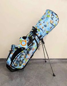 Golf Çantası Tasarımcı Çanta Yeşil Çanta Kırmızı Çember T İstasyon Torbası Tuval Ultra Hafif Su Geçirmez Golf Çanta Erkekler İçin Doğru Versiyon Bkz.