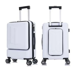 Imbarco Trolley Valigia Spinner Viaggio Vestito da viaggio Trolley Ruota Trolley Fashion Box Uomo Valise con borsa per laptop 20 Bagagli valigia di lusso