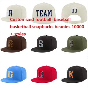 2024 Hot Sell America Sport 32 Takım Futbol Beyzbol Şapkaları Basketbol Snapbacks Hat Patriot Snapback Caps Hip Hop Spor Kapakları Hayranlar Moda 10000 Tasarımlar Şapkalar