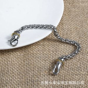 デザイナーのデイビッド・ユーマンYurma Yurma Jewelry 6mmブレスレット織りバックルヘッドトレンド