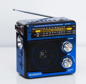 Портативные игроки FM/AM/SW 3 Band Radio с USB/TF/SD MP3 -плеер и светодиодные фонари