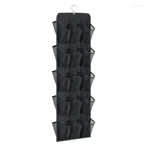 Storage Boxes Convenient Large Over The Door Shoe With 30Pockets Hangings Rack Holder For Closet Drop