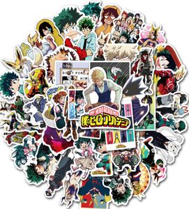 50 Non ripetitivi Anime Film Cartoon Adesivi per computer Bagagli Adesivi per laptop Skateboard Chitarra Auto DIY Cool Graffiti Più economico Sti8912716