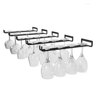 Kitchen Storage Arrival Useful Iron Wine Rack Glass Holder Hanging Bar Hanger Shelf Stainless Steel Stand Paper Roll