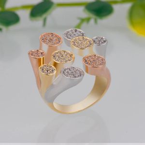 Bands Bride Talk Luxury Baguette Wedding Rings Zirconia Stones 2021 Fashion Women Engagement Party Jewelry High Quality Ring Gift
