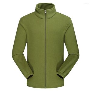 Jaktjackor fleece vandring män håller varm utomhus kappa 2024 vindtät sport vindbrytare mjuk skal camping man