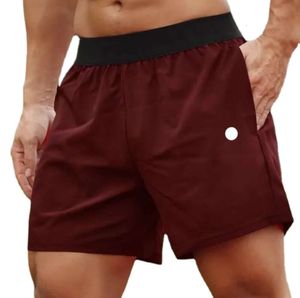 Lu Men Yoga Sports Shorts Outdoor Fitness Quick Dry Solid Color Casual Running Quarter Pant Designer Shorts