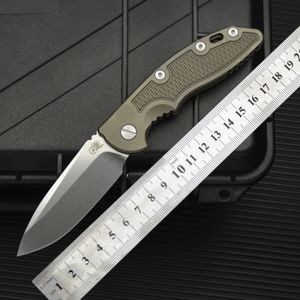 Rick Hinderer XM18 Series Folding Tactical Knife High End Titanium Eloy TC4 Handle Sharp D2 Blade Practical Daily Carry Lightweight 500