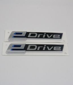 Edrive Car Side Fender Sticker Tylna Odznaka Lettera Odznaka dla BMW 7 x1 x3 x5 i8 E ​​Drive7080464