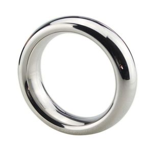 Stainless Steel Cock Rings Metal Cockring Penis Ring for Men Ball Stretcher Sex Toys Scrotal Scrotum Bondage Male Ring6512588