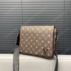 2024 NOWOŚĆ MĘŻCZYZN TOTE Designer Torba Crossbody Worka na ramię torebka torba man teczka klasyczna portfel kwiatowy