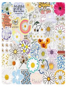 50 pçs flor adesivo dos desenhos animados graffiti diy bebê scrapbooking bagagem diário telefone portátil decoração à prova dwaterproof água livro álbum crianças adesivos g9666833