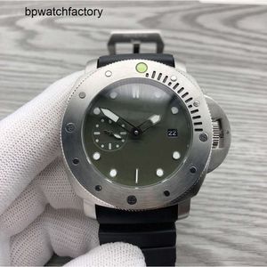 Paneraii Mens Factory Watch BP Luxury Paner Watch Designer Orologio da polso meccanico automatico da uomo con movimento completo Cassa in acciaio satinato avvitato