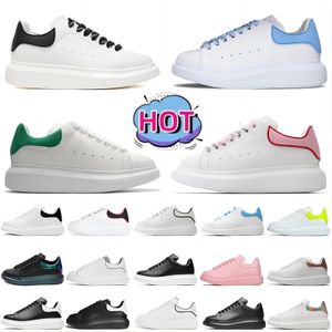 Swobodne designerskie buty Zakryjna platforma Sneaker męskie kobiety białe czarne skórzane zamszowe flats koronki chaussures de espadrilles sportowy trener 35-45