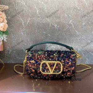 Designer bag baguette tote bag shoulder bag 3D embroidery mini handbag handmade faux crystal beads and sequins embroidery design removable handle 231115