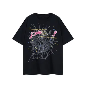 Magliette da uomo Camicia Sp5der da uomo 19 stili Spider Web Design T-shirt estive Abiti firmati casual a maniche corte