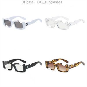 Moda OFF W occhiali da sole firmati Offs White lusso per uomo e stile wo 40001 moda classica piastra spessa nero bianco montatura quadrata occhiali in vetro C2YA