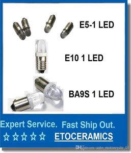 E5 1 LED -skruvbas LED -ljus 12 V DC Lågspänning 12V DC -lampor Komponenter 500 bitar1331325