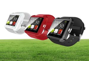 Bluetooth U8 Smartwatch -handledsklockor Pekskärm för iPhone 7 Samsung S8 Android Phone Sleeping Monitor Smart Watch med Retail 6154493