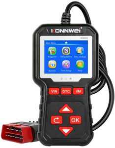 Konnwei kw320 obd2 scanner de carro obd ferramentas de verificação automática obd 2 ferramenta de diagnóstico profissional scanner automotivo leitor de código de carro