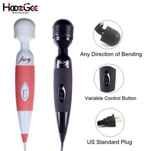 Huge G Spot Vibrator for Women Sex Toys Powerful Magic Wand AV Stick Clitoris Stimulator Massager Electric Adult Products5293204